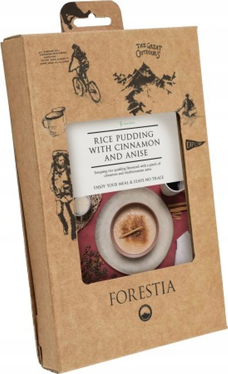 Forestia Pudding ryżowy z cynamonem i anyżkiem-SH, 300g, [Rice Pudding with Cinnamon and Anise-SH]