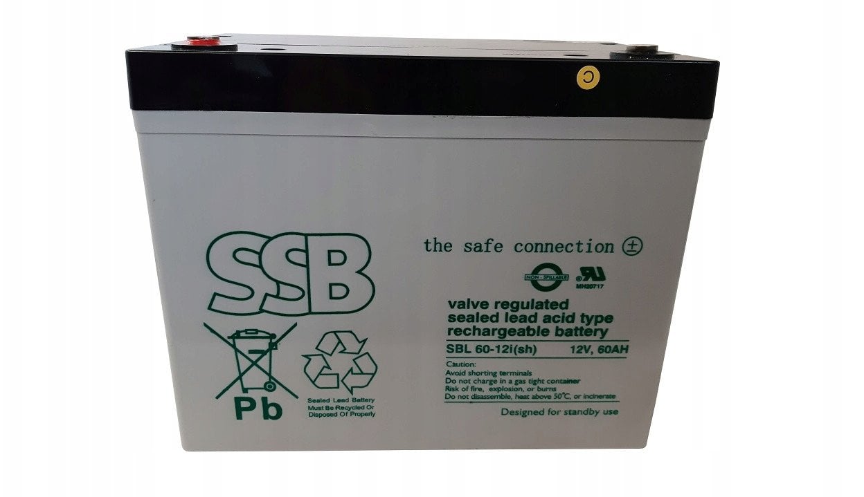 Akumulator AGM SBL 60-12i (sh) 12V60Ah M6
