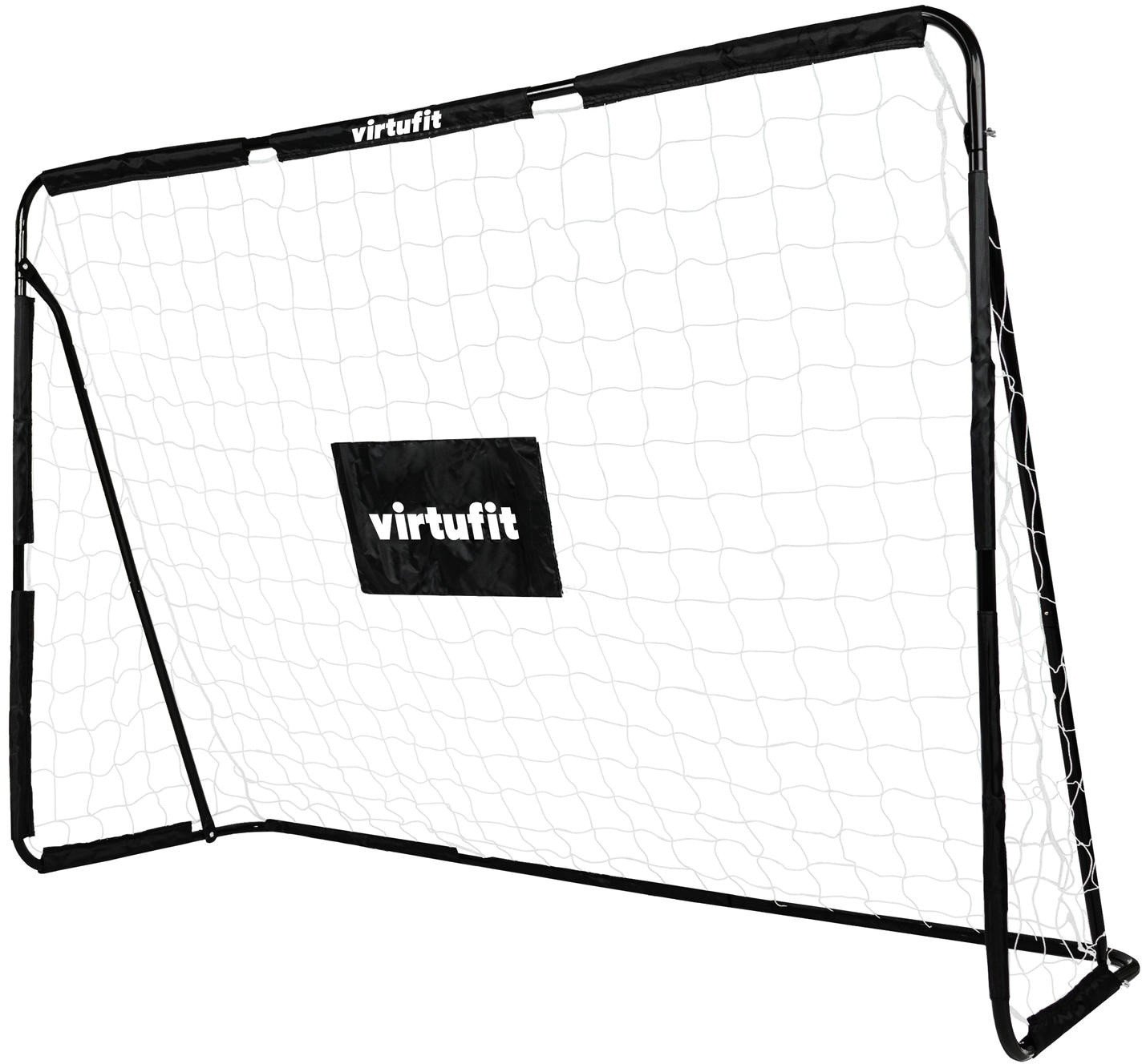 Bramka piłkarska VirtuFit 180120 cm z płachtą treningową i kotwami