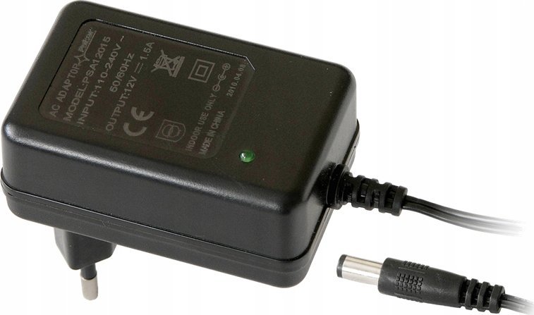 Pulsar Zasilacz impulsowy 12V 1.5A wtyk Pulsar PSA12015