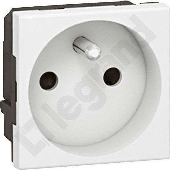 Legrand M45:2M Gniazdo 2P+Z 45 przyłącze śrubowe