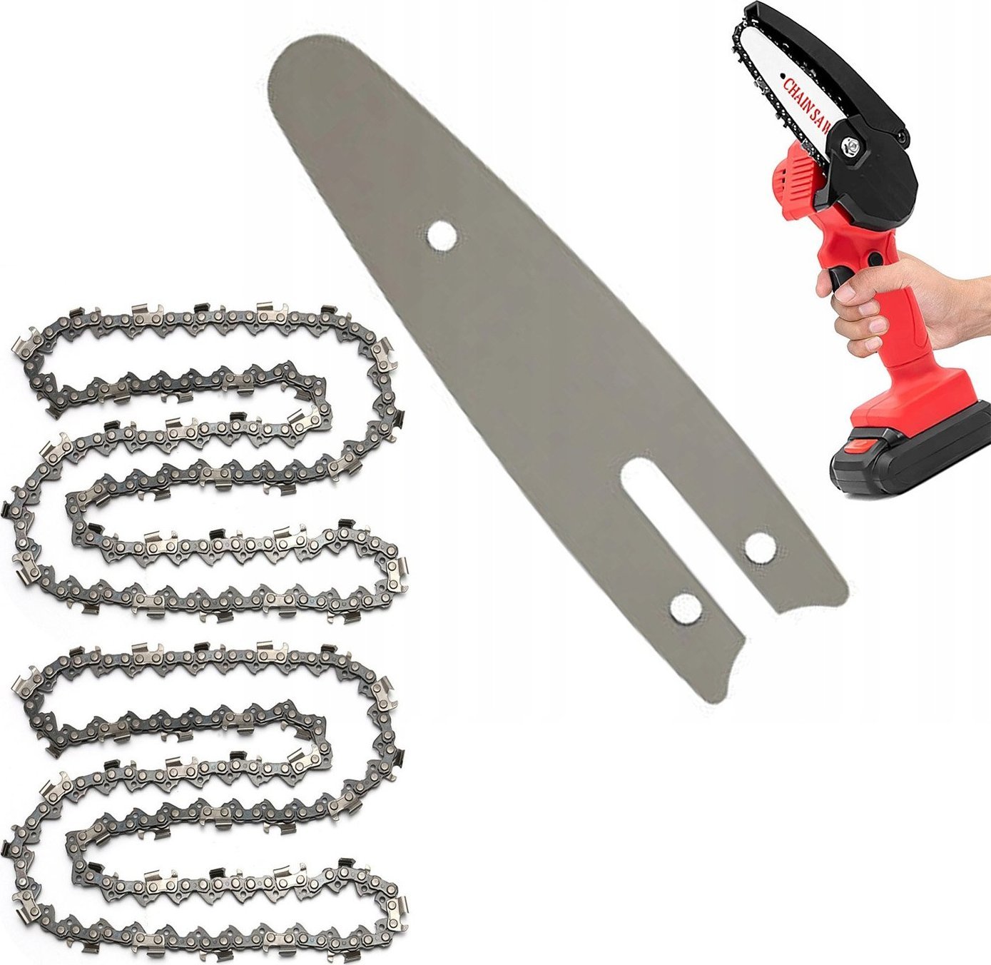 Piła łańcuchowa Rosfix PROWADNICA 12 CALI DO PIŁY ŁAŃCUCHOWEJ 2X ŁAŃCUCH