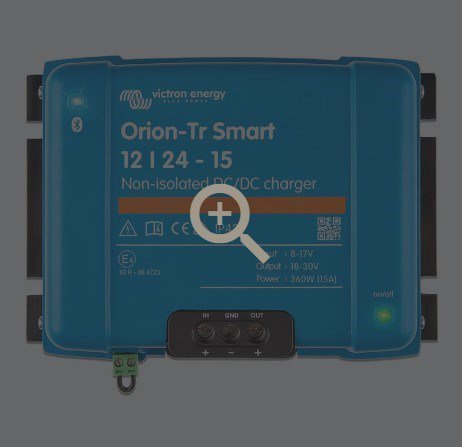 Przetwornica Victron Energy Przetwornica Samochodowa Victron Energy Oriontr Smart 122415 360W (ORI122436140)