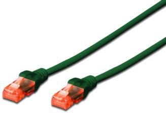 Digitus Patchcord UTP, CAT.6, zielony, 2m (DK-1612-020/G)