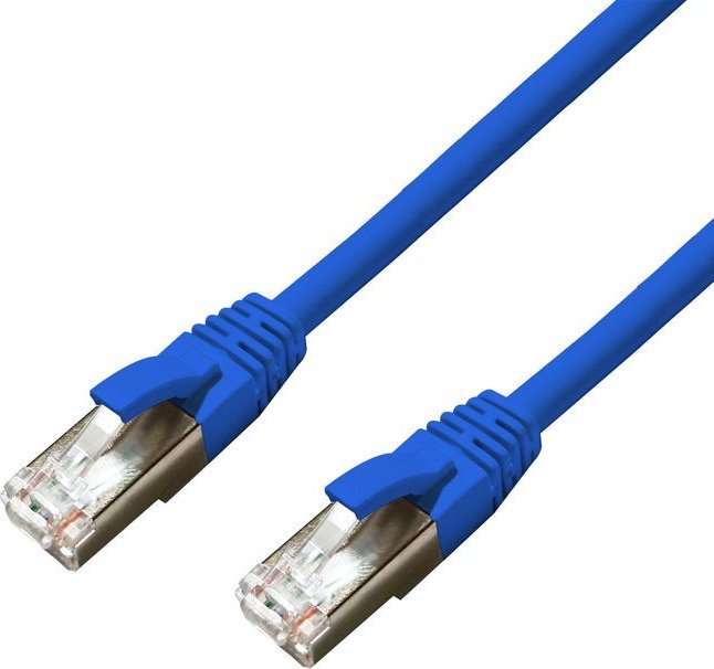 MicroConnect CAT6A S/FTP 20m Blue LSZH