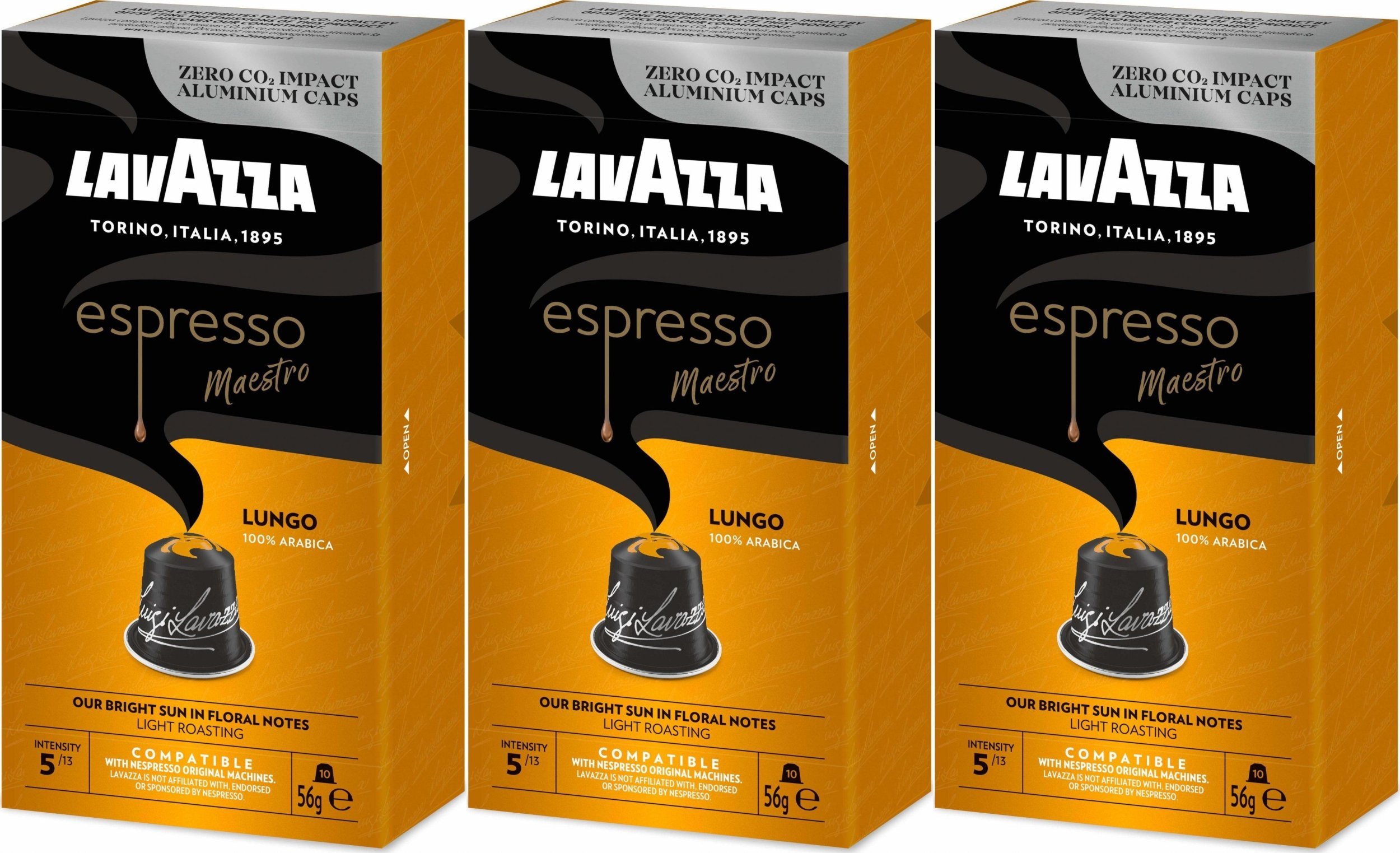 Lavazza 3x Espresso Lungo do Nespresso 10 szt.
