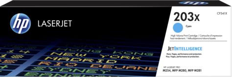 Toner HP 203X Cyan Oryginał (CF541X)