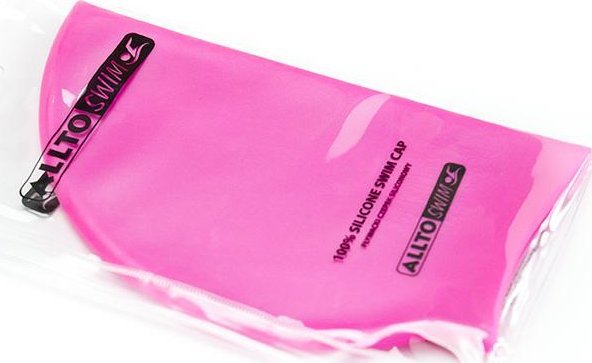 ALLTOSWIM Czepek Pływacki Silikon Różowy