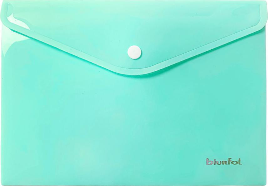 Biurfol Teczka kopertowa koperta na zatrzask A5 PP pastel