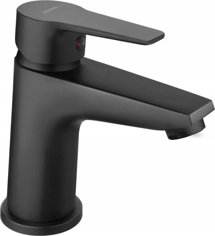 Bateria umywalkowa BTR2BL / FERRO / RITTO / BATERIA UMYWALKA STOJĄCA, CZARNA /