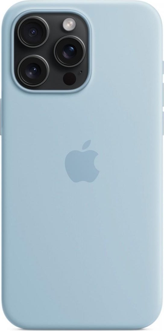 Apple Apple iPhone 15 Pro Max Silicone Case with MagSafe light blue