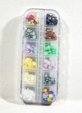 Półperełki opalizujące 5mm 12 kolorów