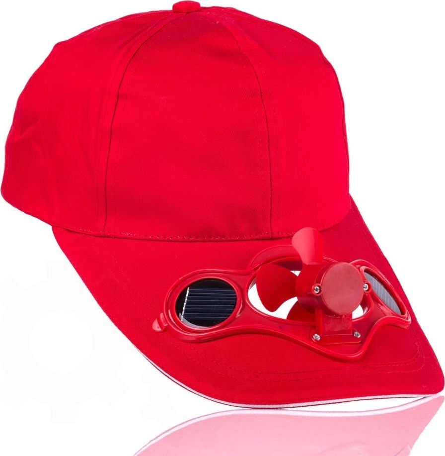 Handlosfera CZAPKA Z WIATRACZKIEM - CZERWONY