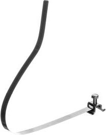 Dehn Wspornik do drutu 6-8mm z obejmą PV do rury spustowej 50-120mm (200029)