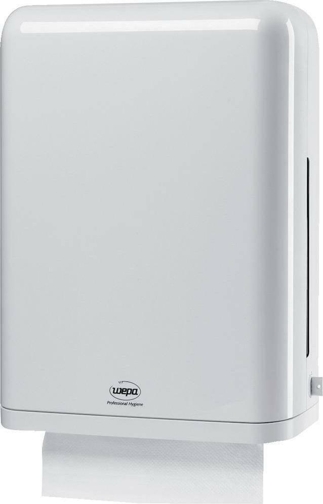 Wepa Dozownik recznikow, tworz. sztucz., szary/bialy 440x372x151mm