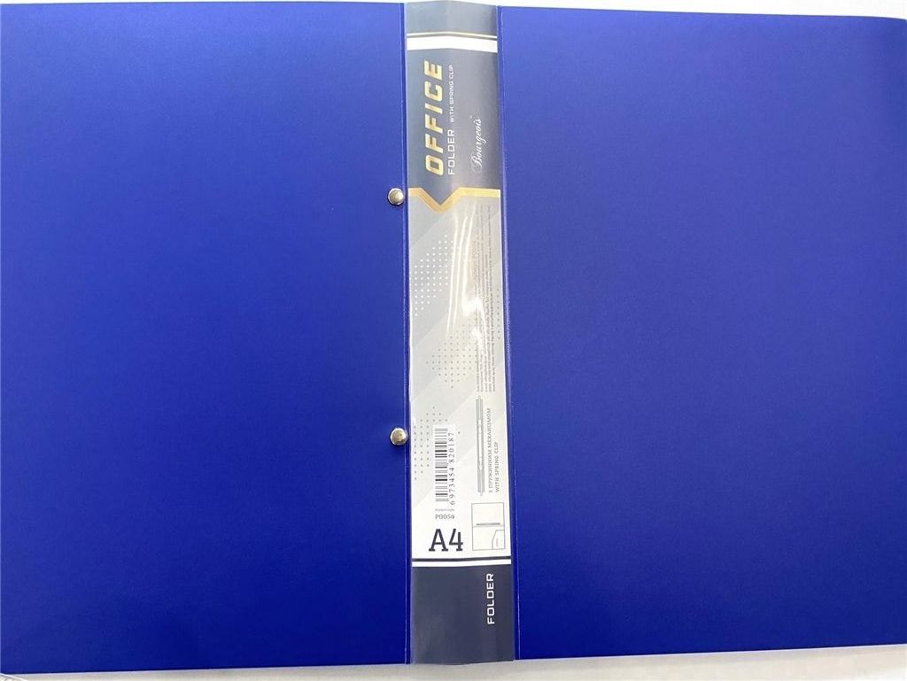 Segregator Fresh Segregator A4+ miękki z zaciskiem niebieski FRESH