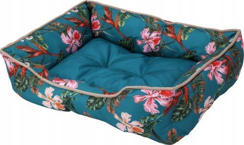 Koopman Legowisko dla zwierząt w kwiaty 50x40 cm