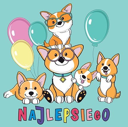 HENRY Karnet KW Cute pieski