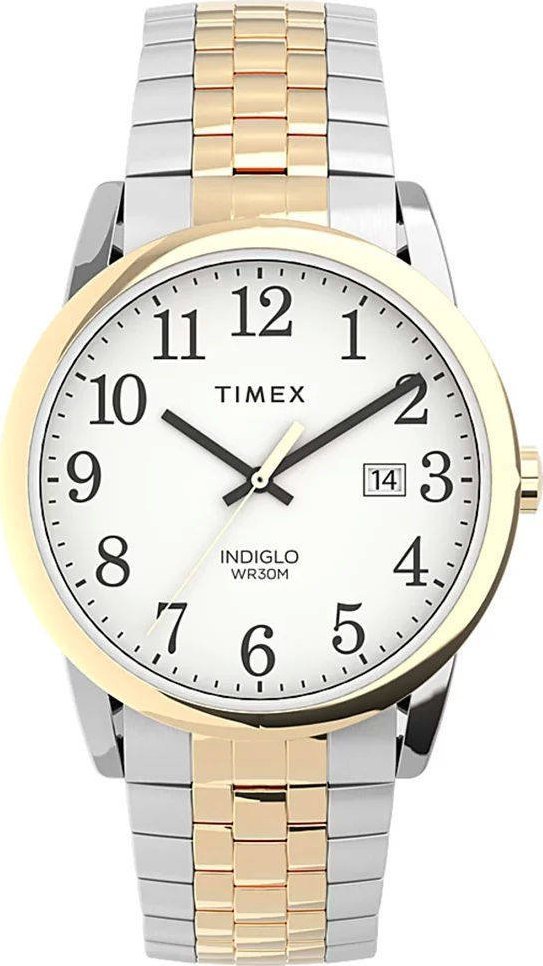 Zegarek Timex Zegarek Timex TW2V40100 Easy Reader Rozciągana Bransoleta