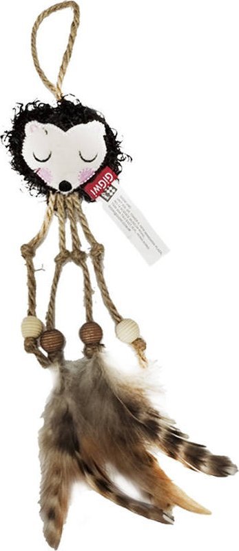 Catch & Scratch Eco line zabawka dla kota jeż z matabi