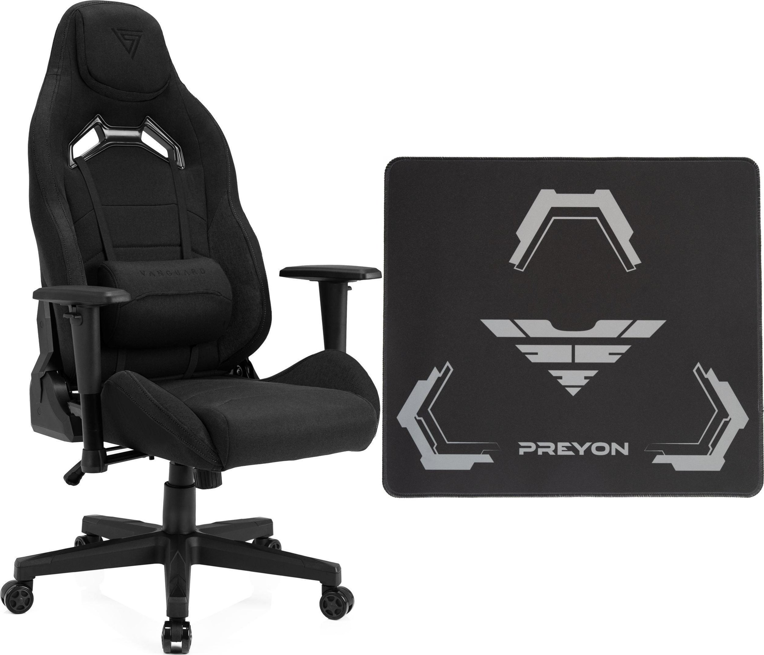 Fotel SENSE7 Vanguard FF + Podkładka PREYON Falcon