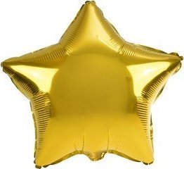 Selgros Balon foliowy gwiazda złoty