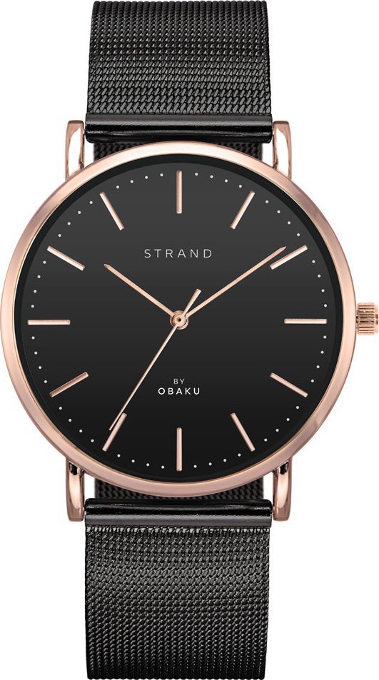 Zegarek Strand Zegarek męski Strand S702GXVBMB czarny