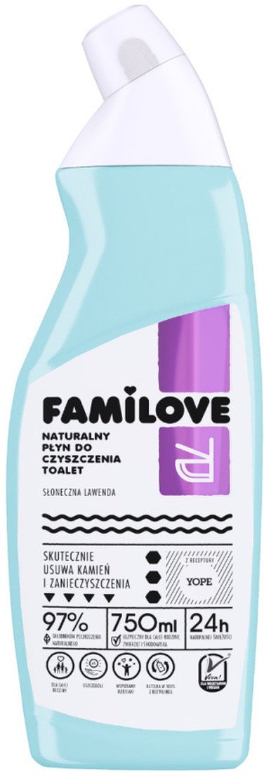 Yope Familove płyn do czyszczenia toalet Lawenda 750ml