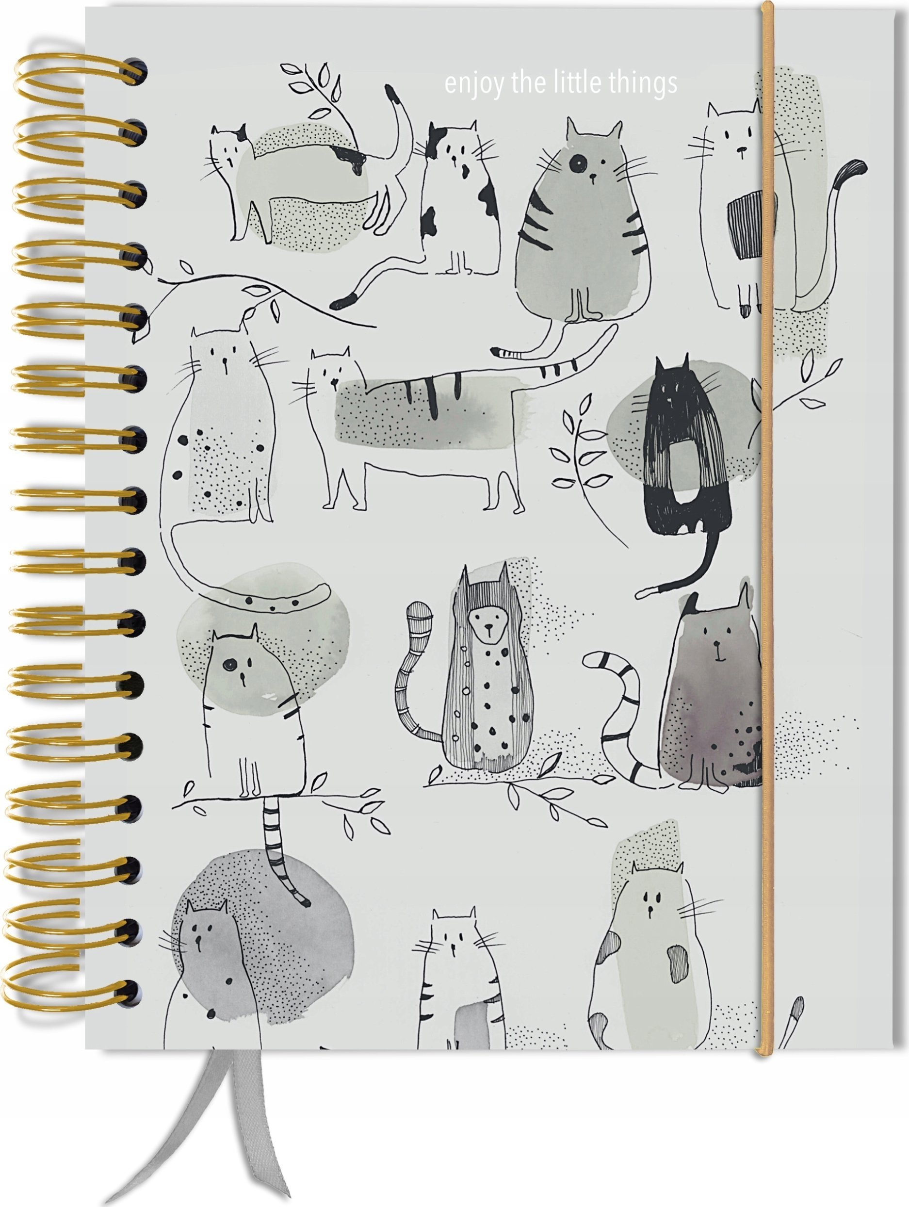 TadaPlanner Bullet journal 180 stron TaDa Planner notes zeszyt A5+ pamiętnik w kropki