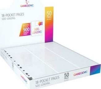 Rebel Gamegenic:18-Pocket Pages Sideloading-White(50szt)