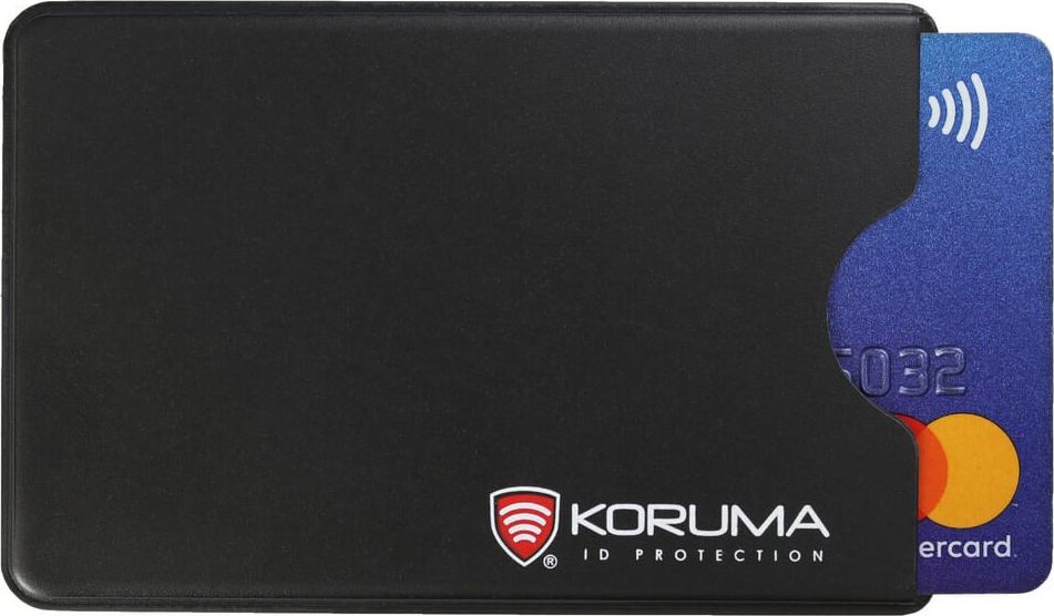 KORUMA Plastikowe etui antykradzieżowe RFID (czarny) - KUK-69VBL Koruma Uniwersalny