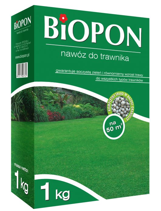Biopon Nawóz granulowany do trawników 3kg (1047)