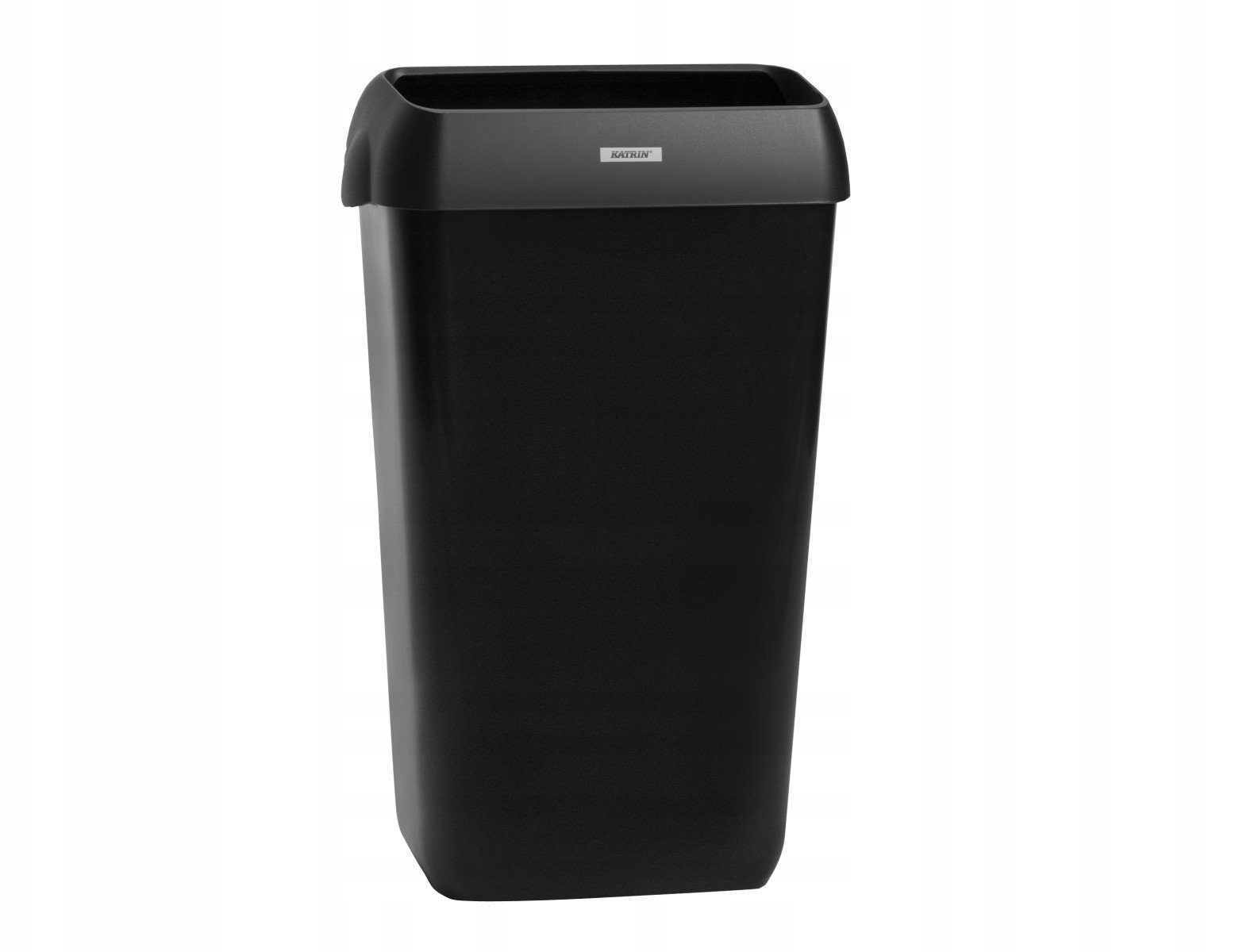 Affaldskurv Katrin 25 ltr Sort til Vægophæng,2 stk/krt