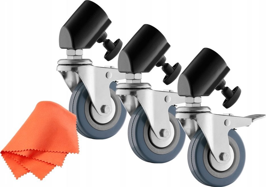 Jinbei Komplet trzech kółek JB11-036A 25mm do statywu oświetleniowego