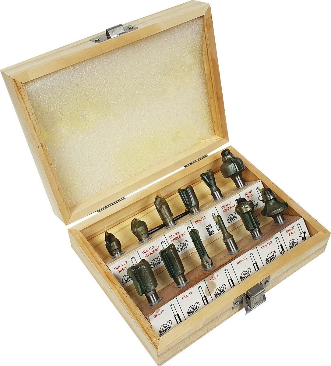 Silver FREZY KSZTAŁTOWE ŁOŻYSKOWANE 12cz./SILVER EX10326