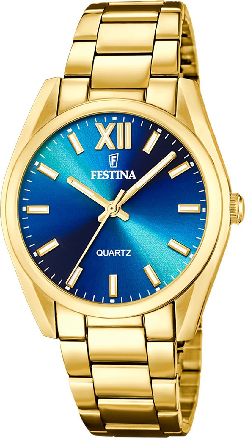 Zegarek Festina Zegarek damski Festina F20640-8 złoty