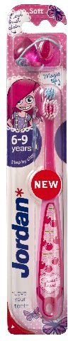 Jordan Szczoteczka do zębów dla dzieci Step by Step 6-9 miękka - mix wzorów