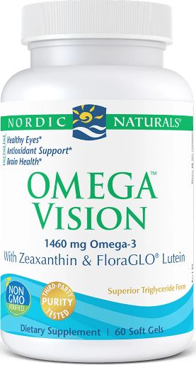 Nordic naturals Nordic Naturals - Omega Vision, 1460mg, 60 kapsułek miękkich