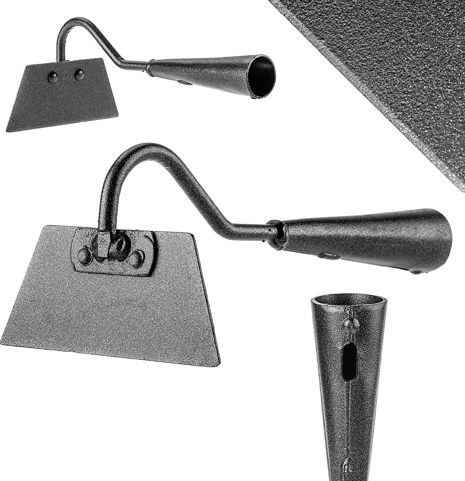 Kadax KADAX Haczka Motyka Ogrodowa Motyczka Bez Trzonka 12cm Stalowa Do Kopania