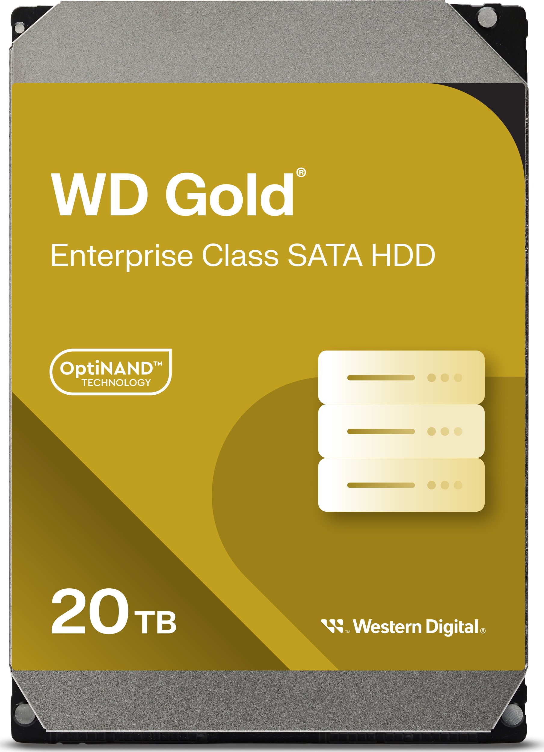 Dysk serwerowy WD Gold 20TB 3.5'' SATA III (6 Gb/s) (WD201KRYZ)