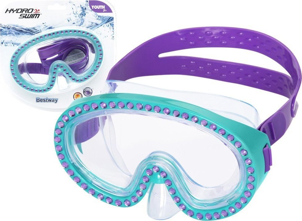 Bestway maska do pływania zdobiona kryształ 22062