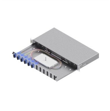 Obudowa spawów FO, klasa C 19 1U, 12 portów, 6x SC-duplex, OS2