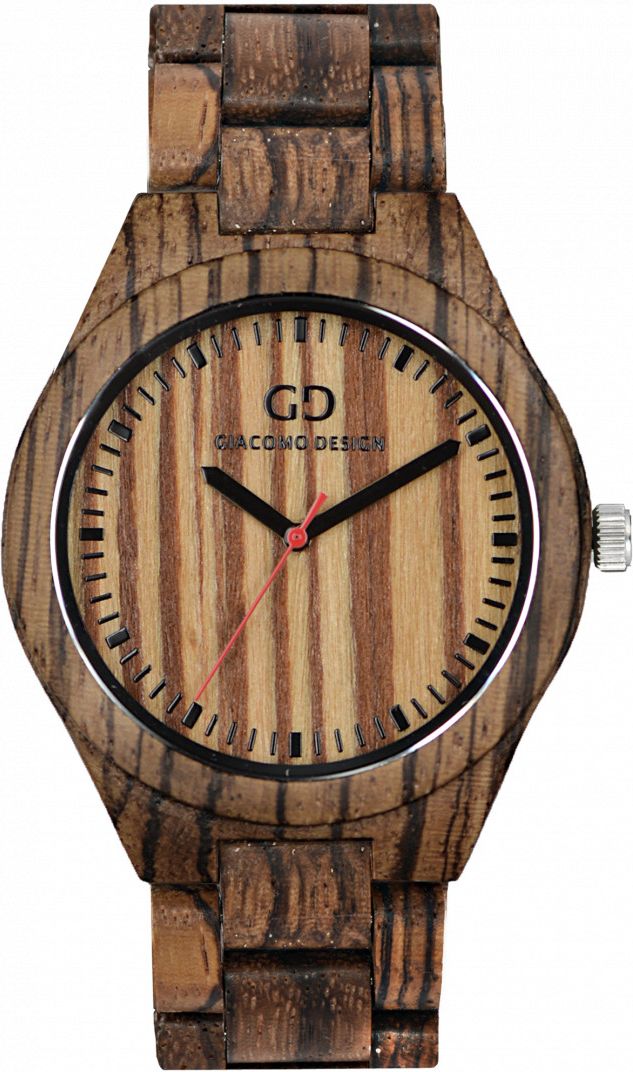 Zegarek Giacomo Design Drewniany męski GD08303