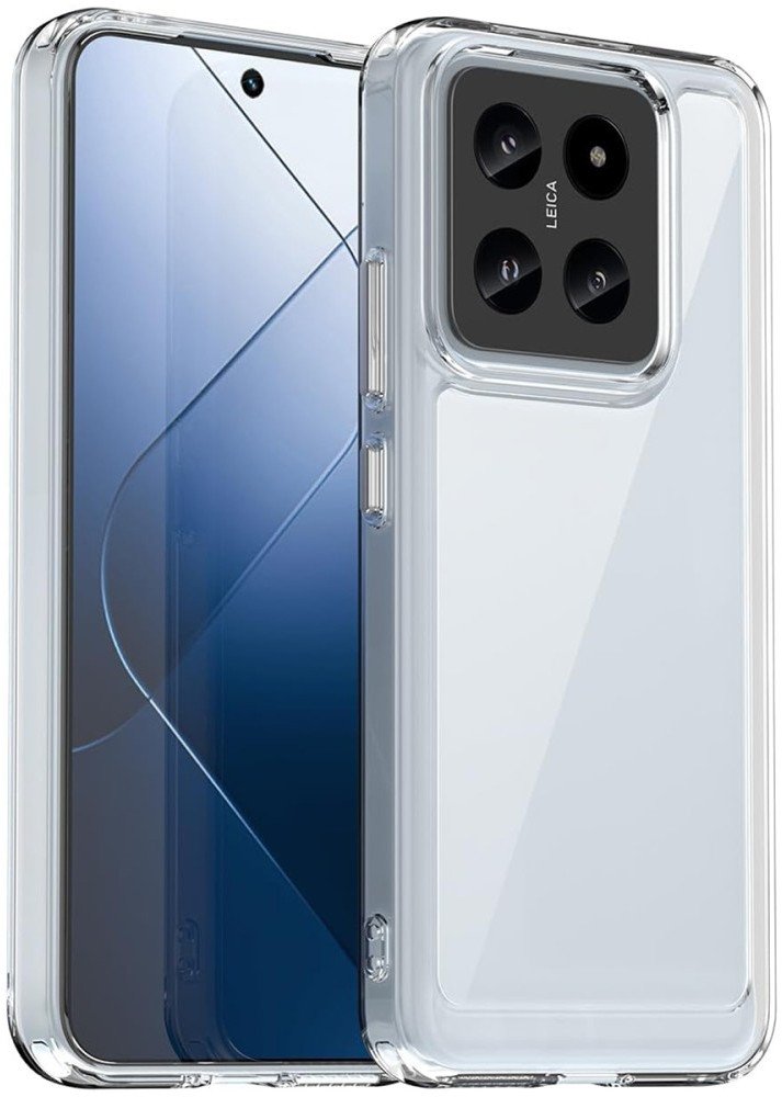 Etui pancerne Supero Tpuacrylic do Xiaomi 14T Pro, przezroczyste