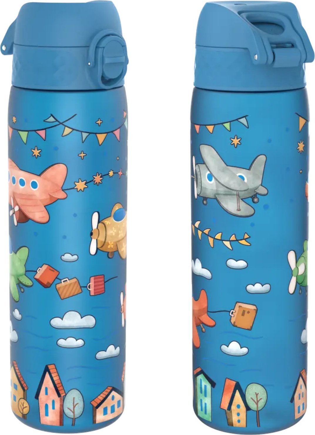 ion8 ION8 Niebieska butelka na wodę w samoloty 500 ml