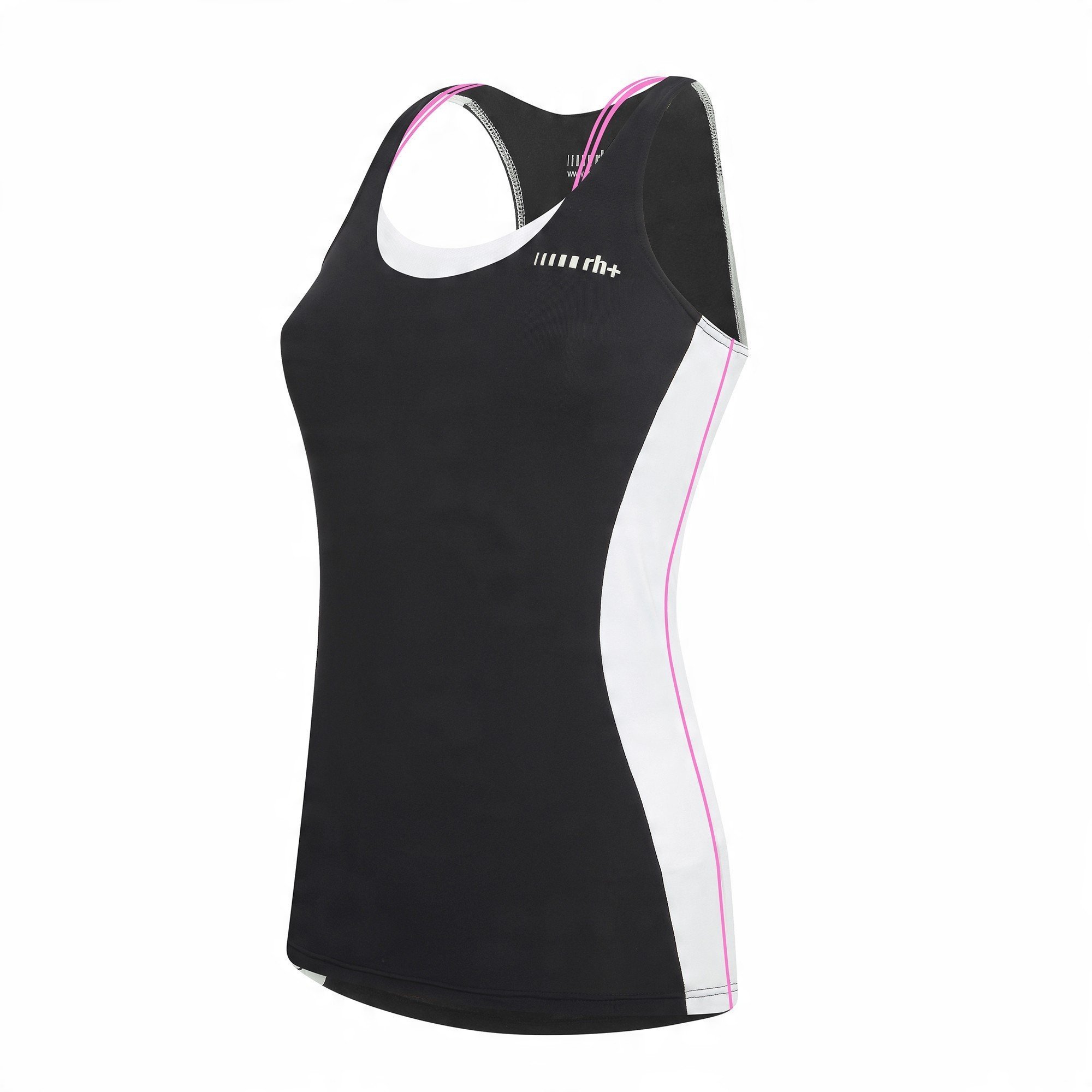 Damska koszulka rowerowa zeroRH+ Mirage W BLACK-WHITE-DEEP PINK - M