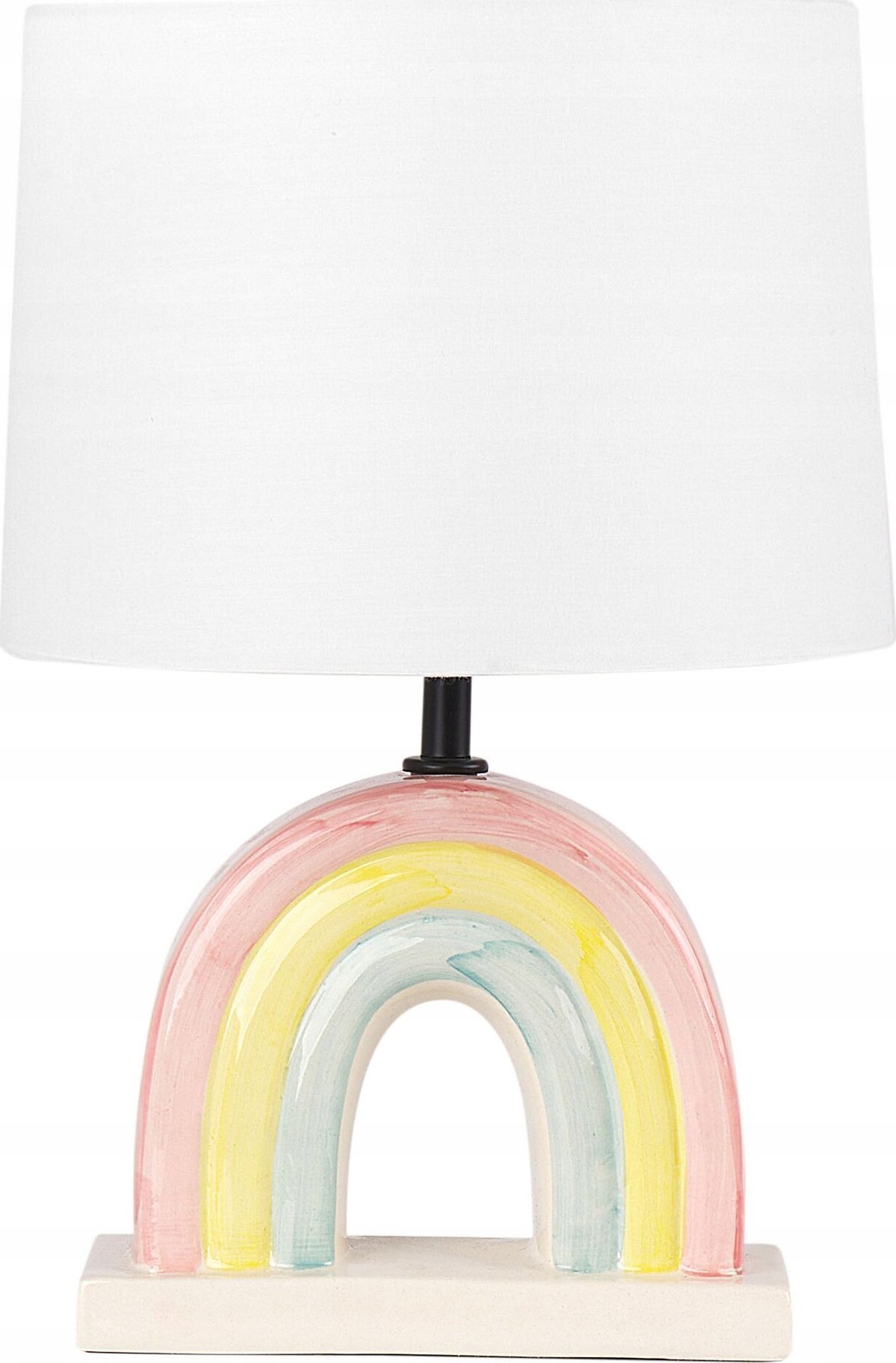 Lampa stołowa Beliani Lampa stołowa ceramiczna wielokolorowa TITNA