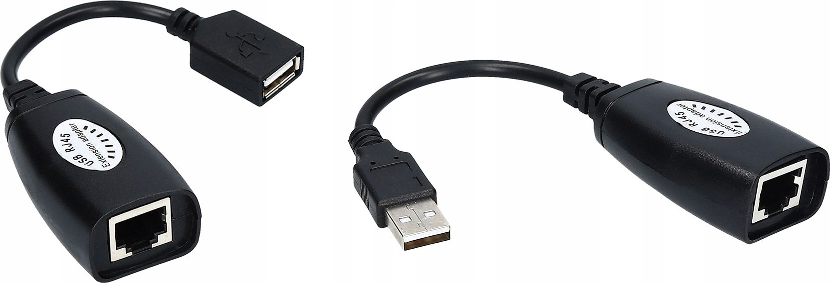 Adapter USB Pawonik RJ45 USB - RJ45 Czarny