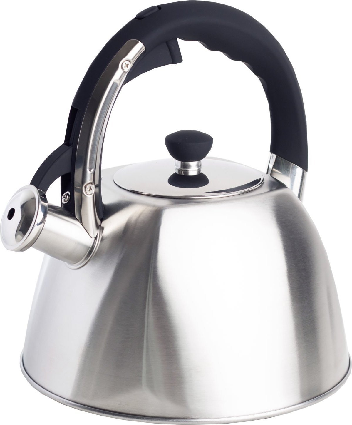 Berretti BERRETTI - Czajnik tradycyjny Giulia - 3 L - srebrna satyna - indukcja - gaz - BR-6262