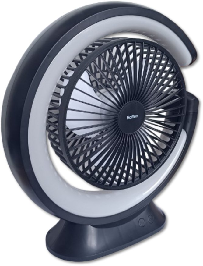 Wiatrak - Wentylator akumulatorowy biurkowy LED